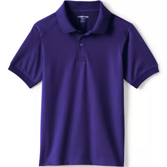 Kids Short Sleeve Rapid Dry Polo Shirt - primary