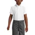 School Uniform Boys Short Sleeve Oxford Dress Shirt, Front
