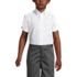 School Uniform Boys Short Sleeve Oxford Dress Shirt, Front