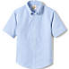 School Uniform Boys Short Sleeve Oxford Dress Shirt, Front