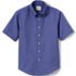 School Uniform Boys Short Sleeve Oxford Dress Shirt, Front