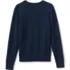 School Uniform Men's Cotton Modal Fine Gauge V-neck Sweater, Back