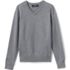 School Uniform Boys Cotton Modal Fine Gauge V-neck Sweater, Front