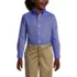 School Uniform Boys Long Sleeve Solid Oxford Dress Shirt, Front