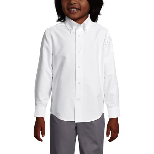 MCS School Boy's Grey Collared Long Sleeve School Shirt 14" 36cm Age 13 Years 