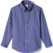 Boys Long Sleeve Solid Oxford Dress Shirt, Front