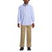 School Uniform Kids Adaptive Long Sleeve Oxford Dress Shirt, alternative image