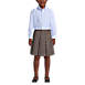 Kids Adaptive Long Sleeve Oxford Dress Shirt, Front