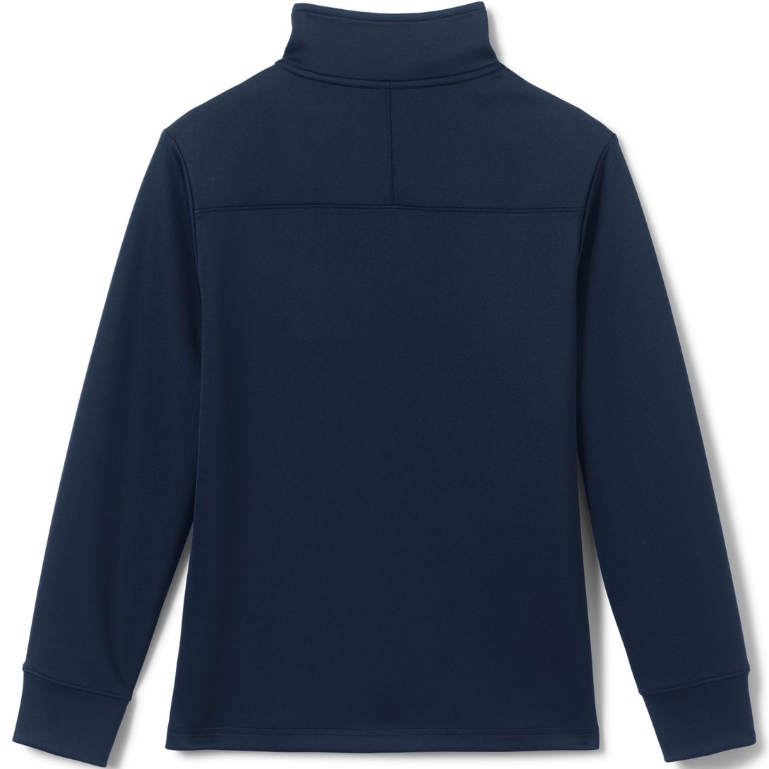School Uniform Kids Active Performance Quarter Zip Pullover