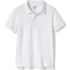 Kids Short Sleeve Tailored Fit Interlock Polo Shirt, Front