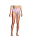 Bas de Bikini Réversible Taille Haute Résistant au Chlore, Femme Stature Standard