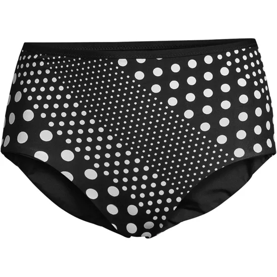 Women's Chlorine Resistant Reversible High Waisted Bikini Bottoms - primary