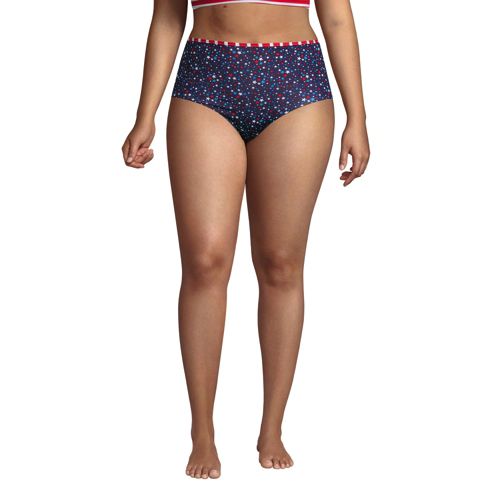 plus size red swim bottoms