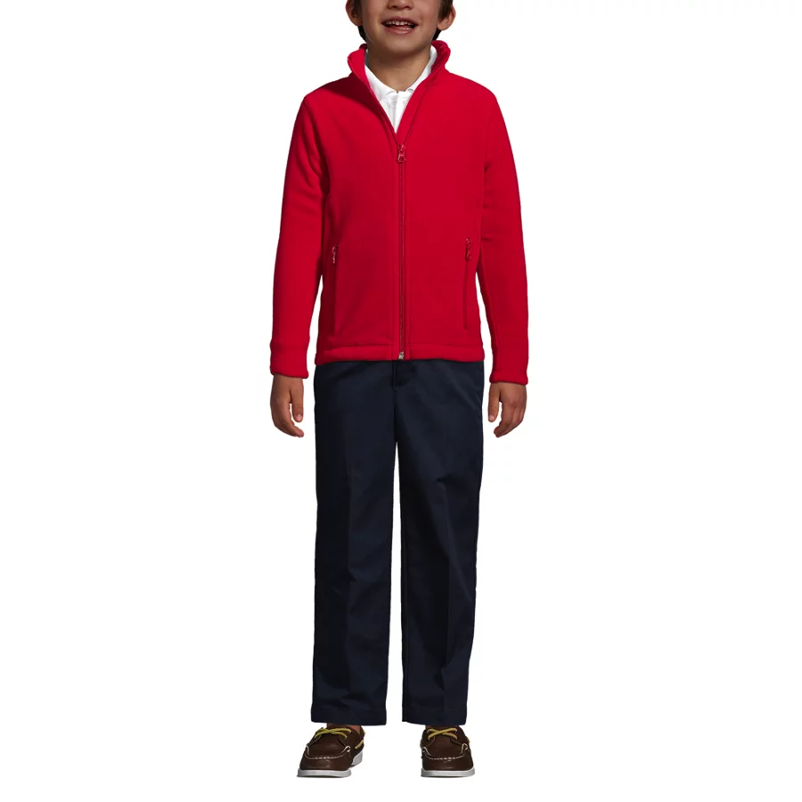 Kids' Full Zip Mid Weight Fleece Jacket