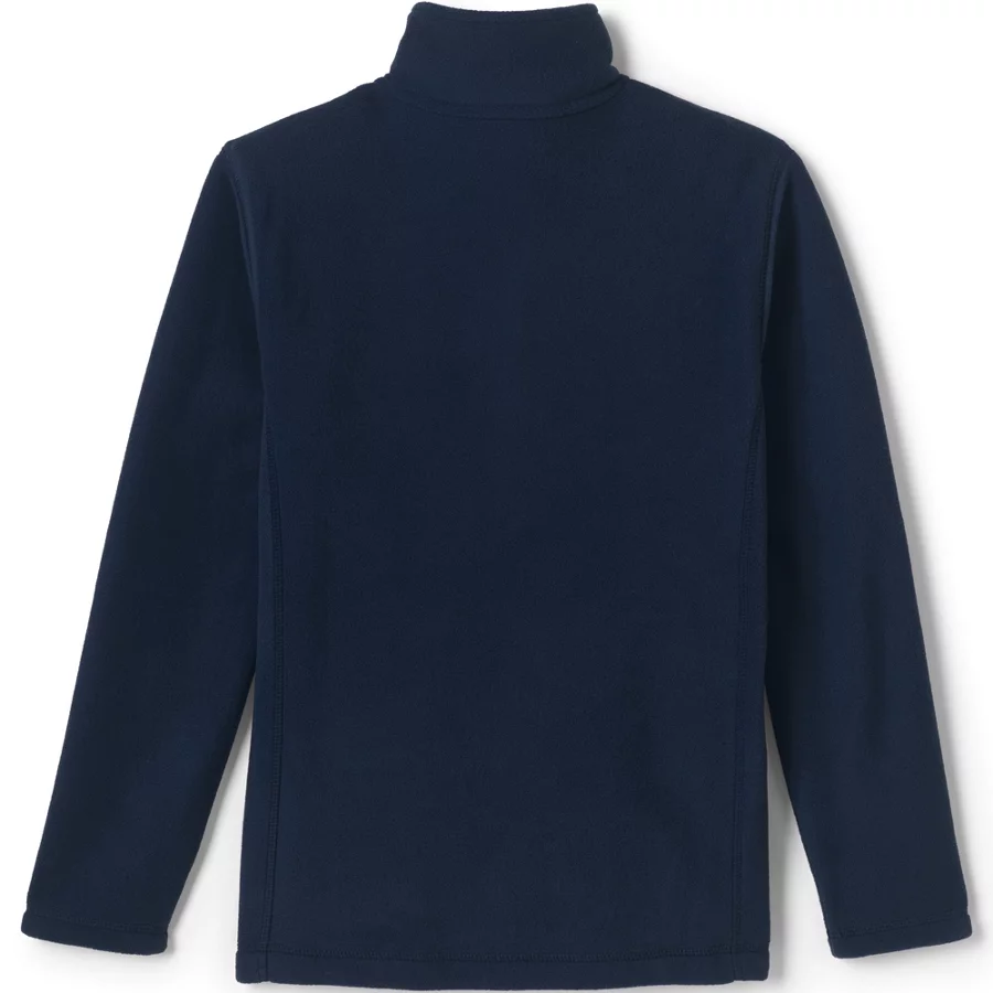 School Uniform Full Zip Mid Weight Fleece Jacket view 7