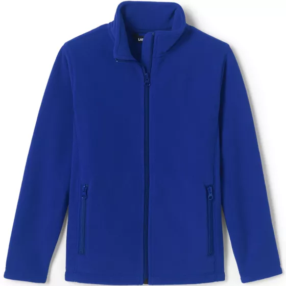 School Uniform Full-Zip Mid-Weight Fleece Jacket - primary