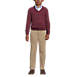 School Uniform Kids Cotton Modal V-neck Sweater, alternative image