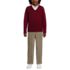 School Uniform Kids Cotton Modal V-neck Sweater, alternative image