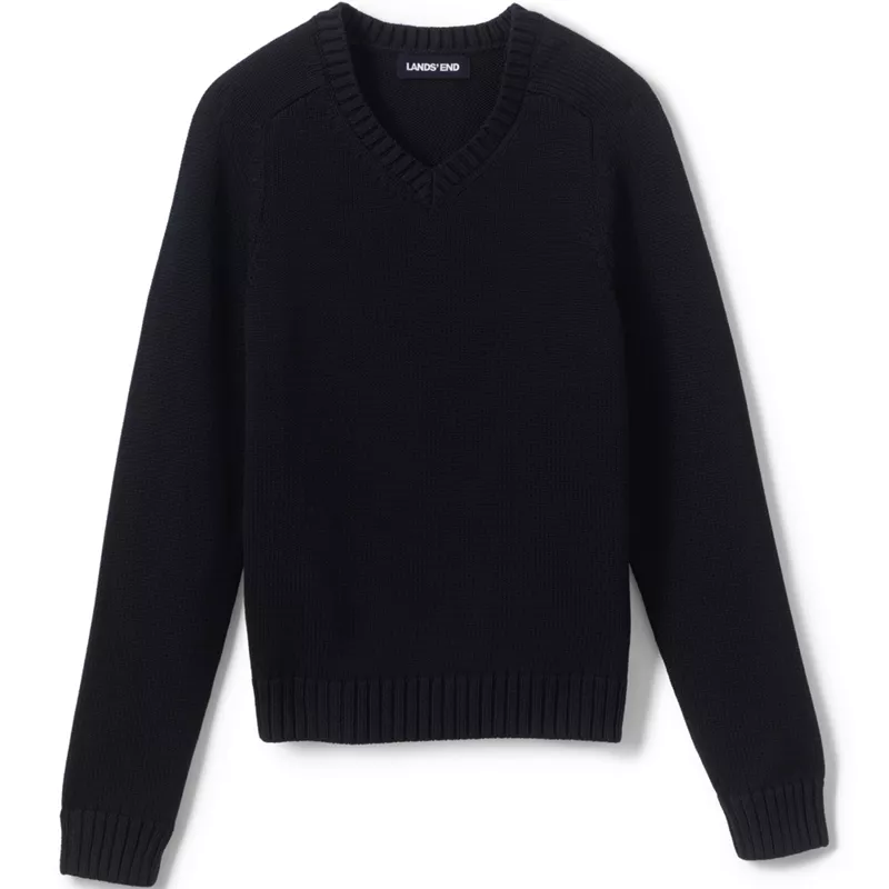 Kids Legacy V-neck Sweater, Front