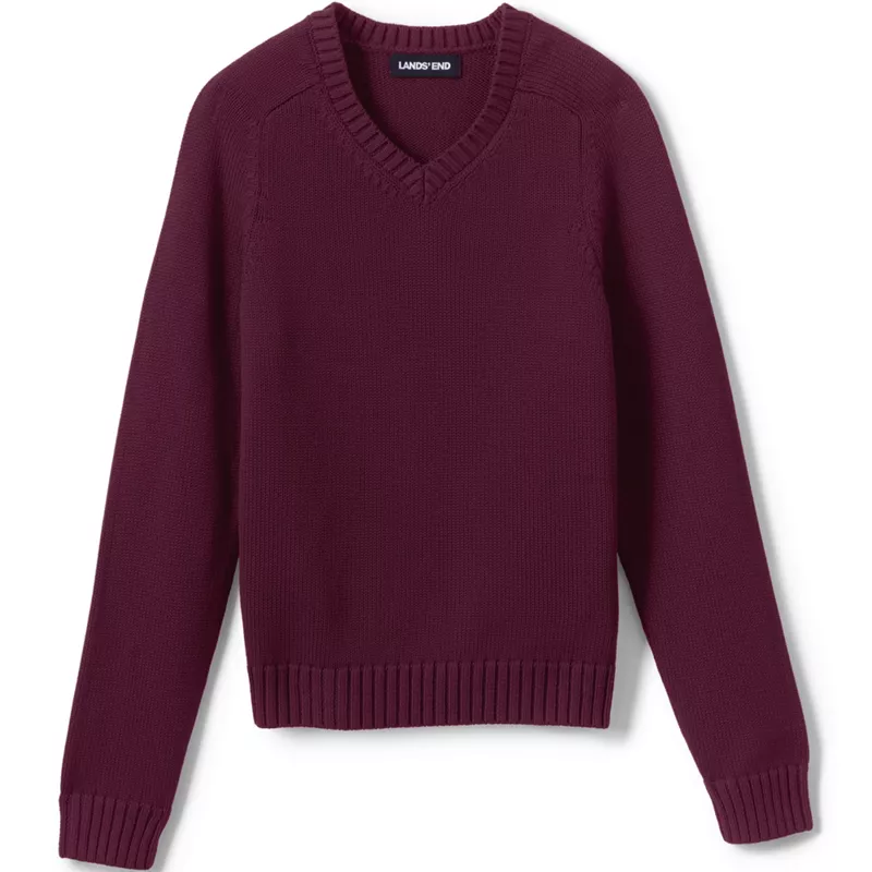 Kids Legacy V-neck Sweater, Front