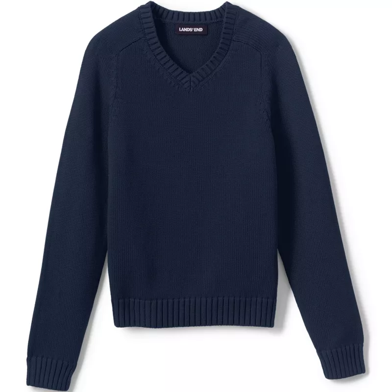 Kids Legacy V-neck Sweater, Front
