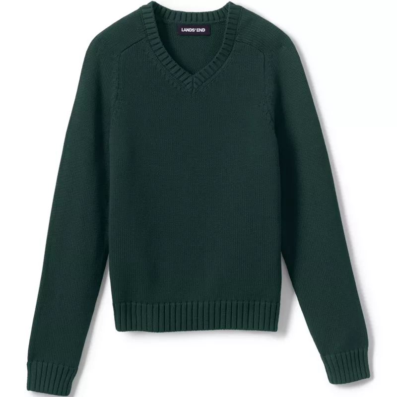 Kids Legacy V-neck Sweater, Front