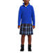 School Uniform Kids Lightweight Fleece Quarter Zip Pullover, Front