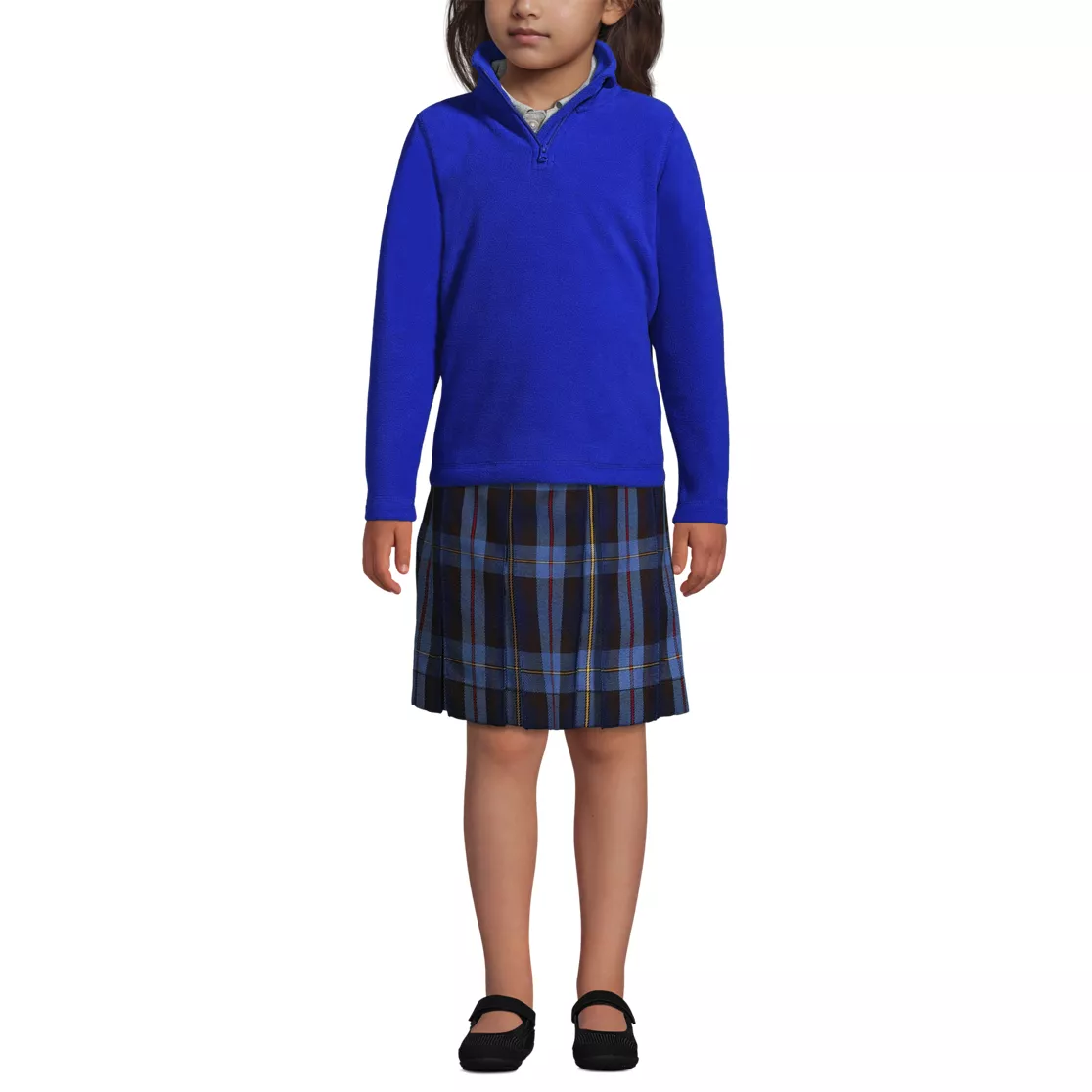 Kids Lightweight Fleece Quarter Zip Pullover