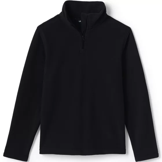 School Uniform Lightweight Fleece Quarter Zip Pullover - primary