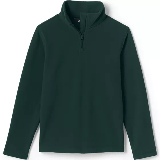School Uniform Lightweight Fleece Quarter Zip Pullover - primary