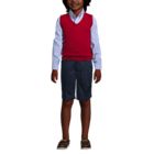 School Uniform Boys Cotton Modal Button Front Cardigan Sweater