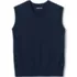 School Uniform Kids Cotton Modal Fine Gauge Sweater Vest, Front