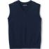 School Uniform Kids Cotton Modal Fine Gauge Sweater Vest, Front