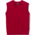 School Uniform Kids Cotton Modal Fine Gauge Sweater Vest, Front