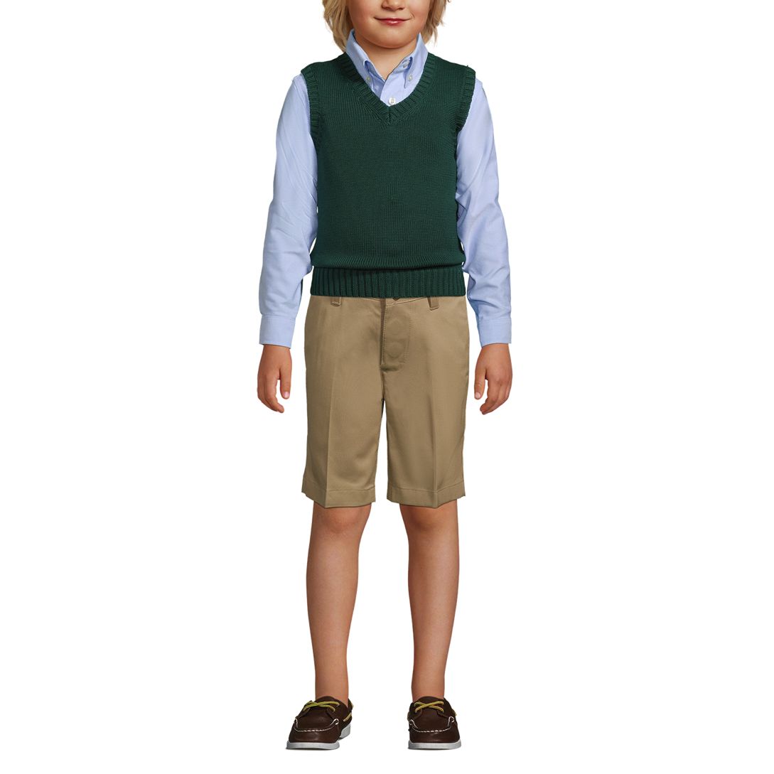 School Uniform Kids Cotton Modal Sweater Vest