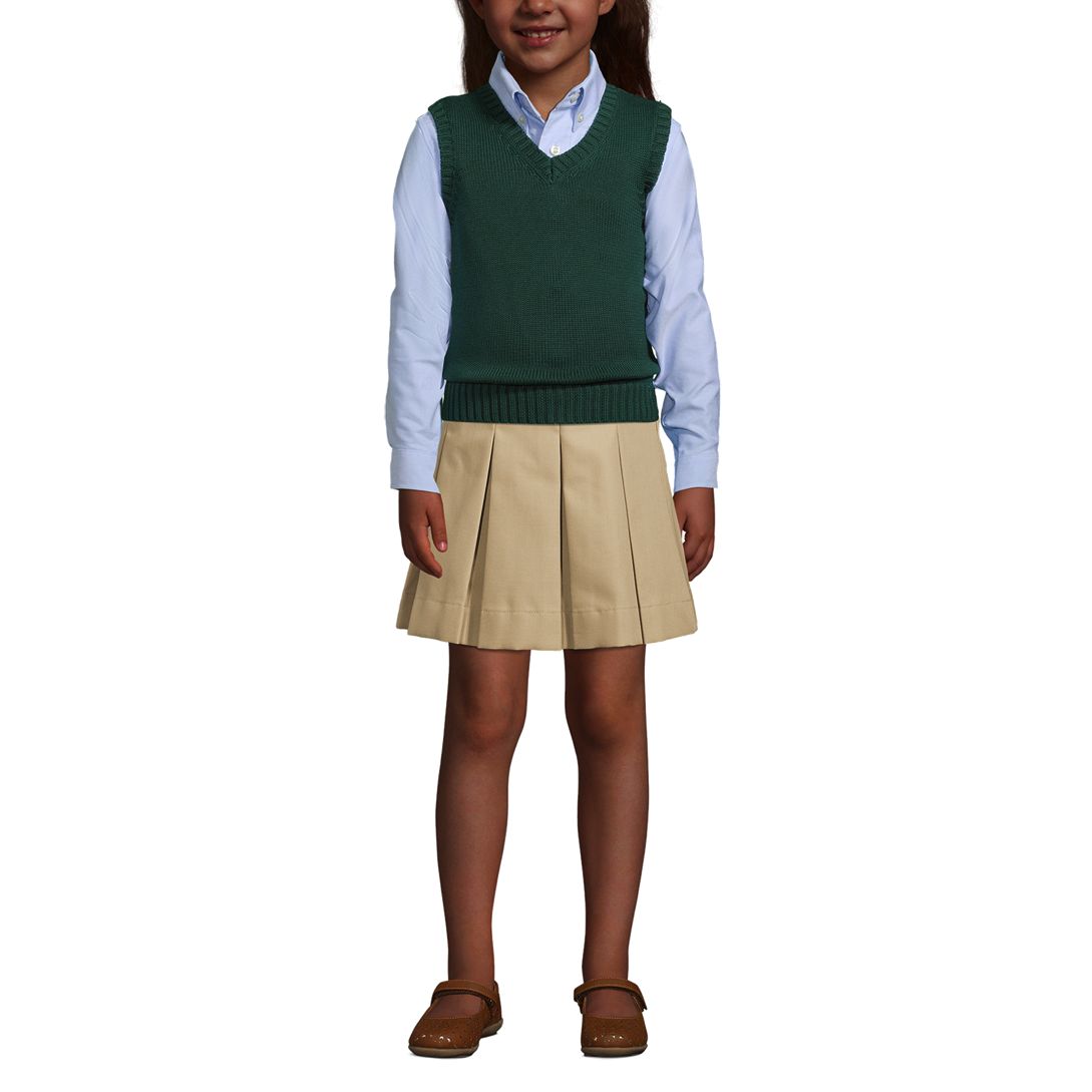 School Uniform Kids Cotton Modal Sweater Vest