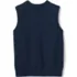 School Uniform Kids Cotton Modal Sweater Vest, Back