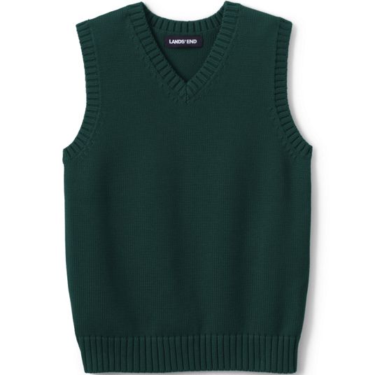 CLANE◎ BACK SLIT KNIT VEST CLANE - バックスリットニットベスト - BACK SLIT KNIT VEST - BLACK