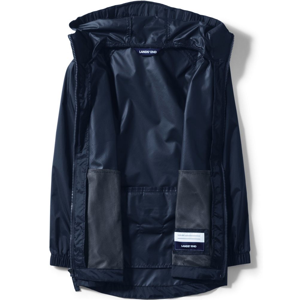 Lands end kids rain jacket online