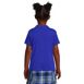 Girls Short Sleeve Feminine Fit Interlock Polo Shirt, Back