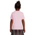 School Uniform Girls Short Sleeve Feminine Fit Interlock Polo Shirt, Back