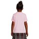 Girls Short Sleeve Feminine Fit Interlock Polo Shirt, Back