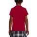 Girls Short Sleeve Feminine Fit Interlock Polo Shirt, Back