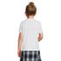 School Uniform Girls Short Sleeve Feminine Fit Interlock Polo Shirt, Back