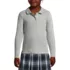 School Uniform Girls Long Sleeve Feminine Fit Interlock Polo Shirt, Front