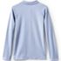 School Uniform Girls Long Sleeve Feminine Fit Interlock Polo Shirt, Back