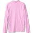 School Uniform Girls Long Sleeve Feminine Fit Interlock Polo Shirt, Back