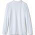 School Uniform Girls Long Sleeve Feminine Fit Interlock Polo Shirt, Back