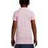 Girls Short Sleeve Feminine Fit Mesh Polo Shirt, Back
