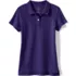 School Uniform Girls Short Sleeve Feminine Fit Mesh Polo Shirt, Front